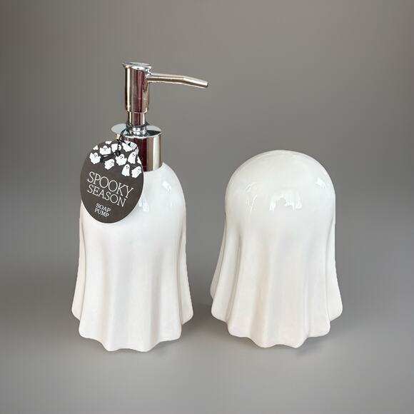 HEY BOO Pink Stanley Coffee Cup Ghost Throw BLanket Home Decor Halloween 3PC SET - Picture 9 of 16